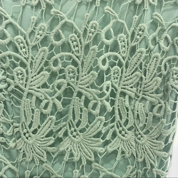 Lulus lace Green Party dress - Picture 6 of 7